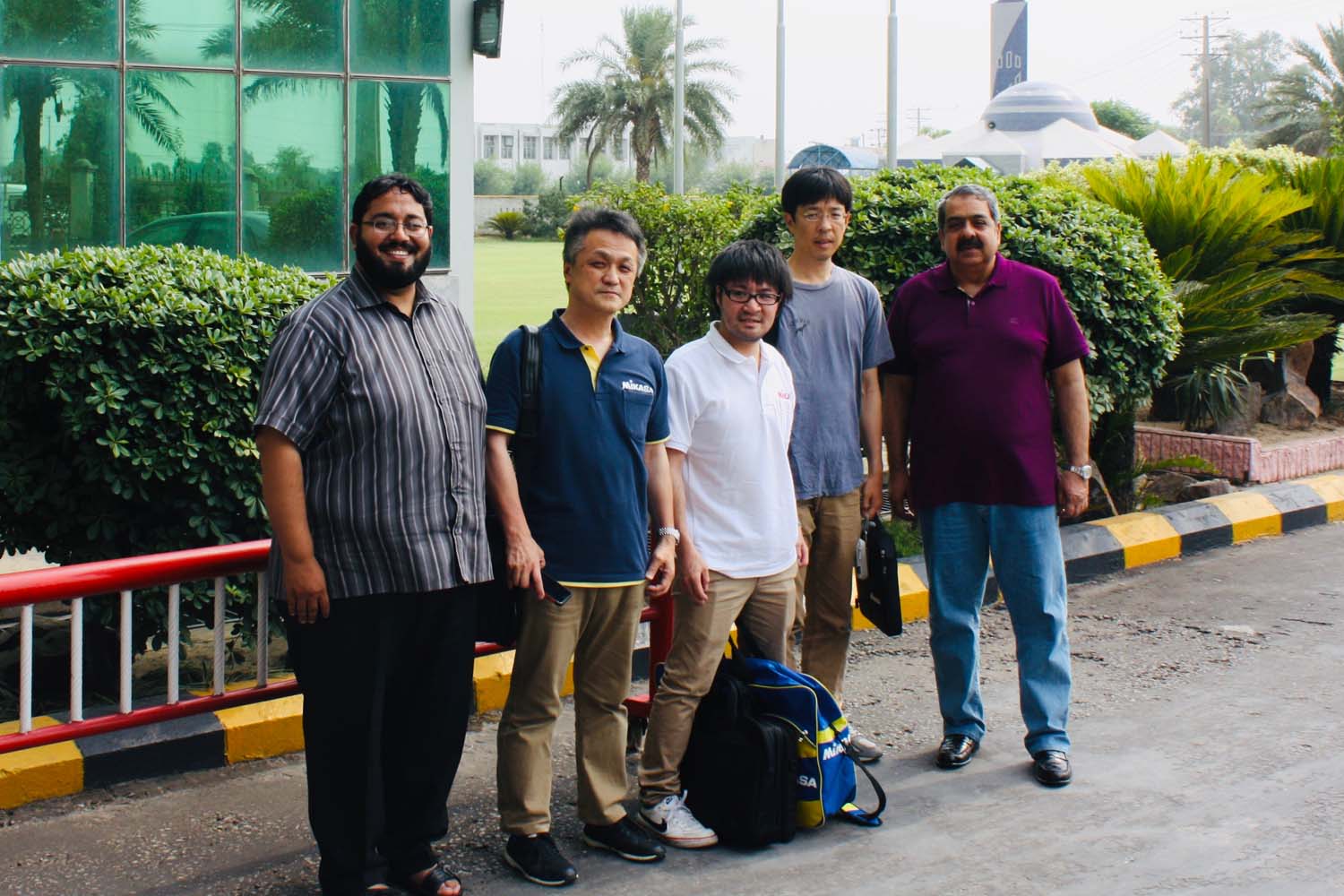 Clients from Japan on their visit to Madrigal on 15 June 2016.